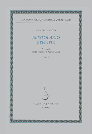 Volumi pubblicati epistolario 1816-17 tomo 2
